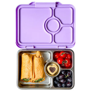 Yumbox Prêt nerez 4 oddělení - levandulova fialová